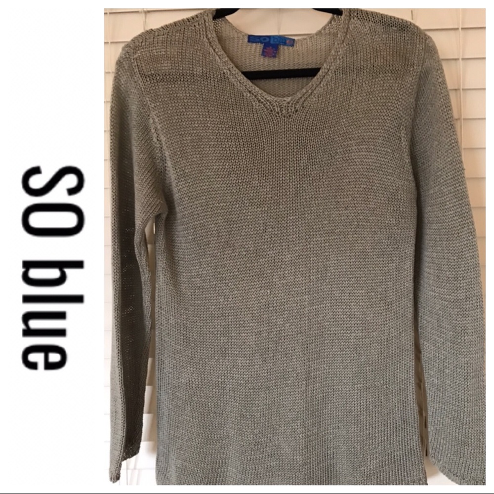 🌸🌸Bundle 5 for $25🌸🌸SO  BLUE SWEATER SZ SM